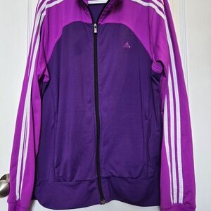 Adidas Purple Track Jacket